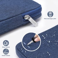 MacBook Pro 14 és Air 13 védőtok szett - HYZUO kék laptop táska 6