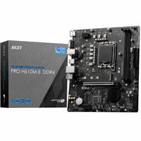Placă de bază MSI PRO H610M-E DDR4 Intel LGA 1700 Micro-ATX, generațiile 12-14 — defectă, pentru piese: Nu funcționează corespunzător (stare: vezi a 2-a imagine) 1