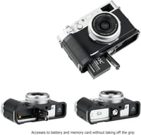Fujifilm X100V/X100F fémmarkolat - Arca Swiss kompatibilis, gyorscserélhető L-alakú kameragrip 6