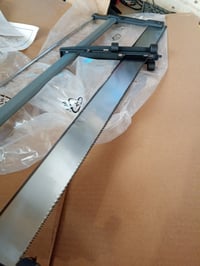 Cutie de tăiere pentru unghiuri Stanley 1-20-800 din metal cu ferăstrău, lamă universală 13 dinți/țol, reglaj unghiular la 30-45-60-90 grade, stare folosită 5