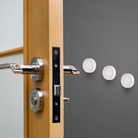 SEPGLITTER 206 db Öntapadós Átlátszó Gumipuffer Szett - Ajtókhoz, Bútorokhoz, Fiókokhoz - Ütközésgátló Zajcsökkentő Védőpárna 4 Méretben 7