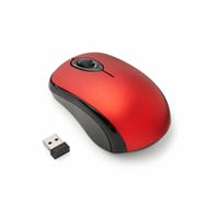 Mouse wireless Amazon Basics, roșu — defect — defect, pentru piese: fără receptor USB (stare: vezi a doua imagine) 1
