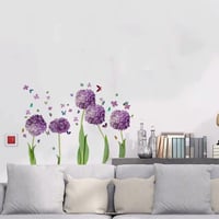 Lila Hortenzia Falmatrica - Vízálló, Áthelyezhető Virágdekoráció 3