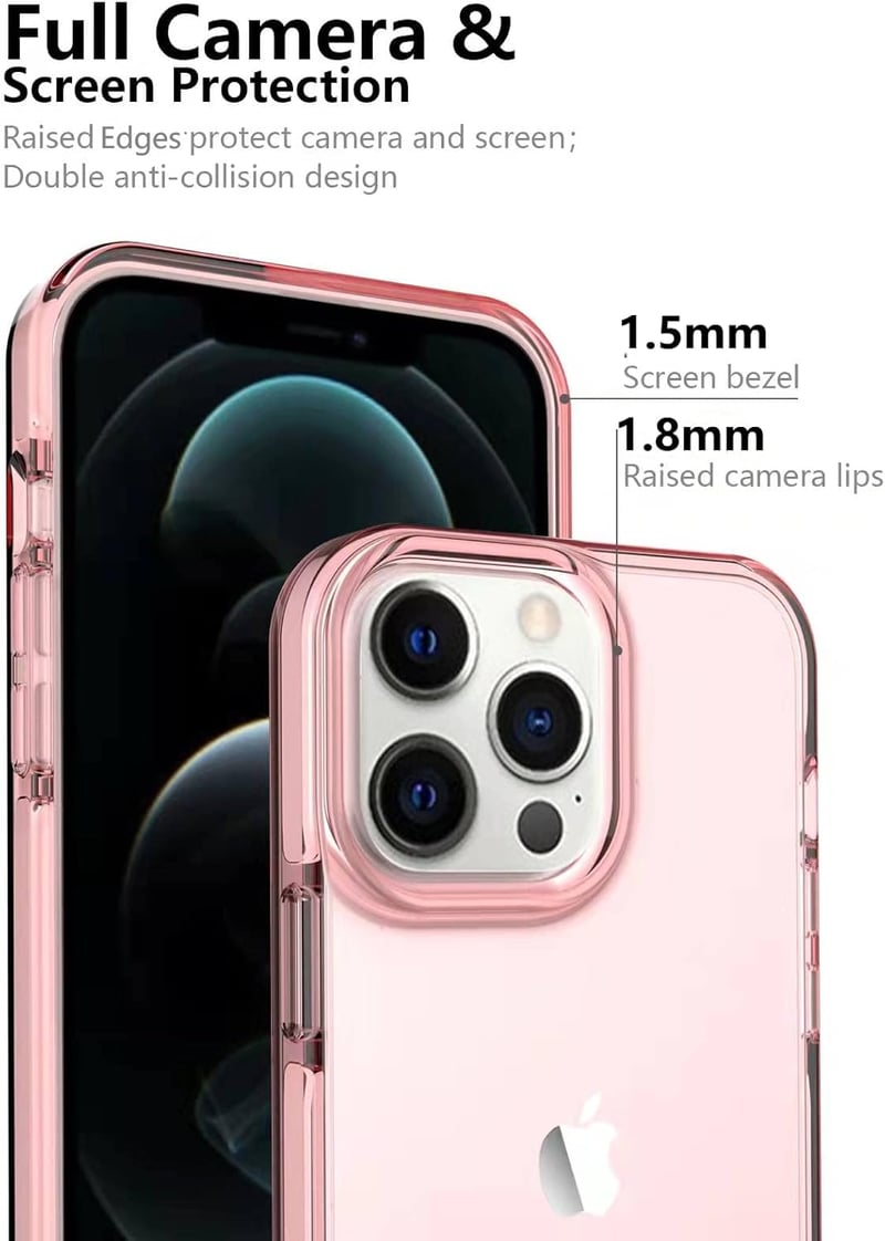 ArtsEvo iPhone 13 Pro Max védőtok - Prémium TPU, 2 méteres ütésállóság, rózsaszín
