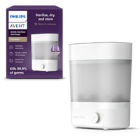 Philips Avent SCF293/00 Prémium Elektromos Sterilizáló és Szárító - 99,9% Baktériumölő, Vegyszermentes, 6 Cumisüveg Kapacitás 1