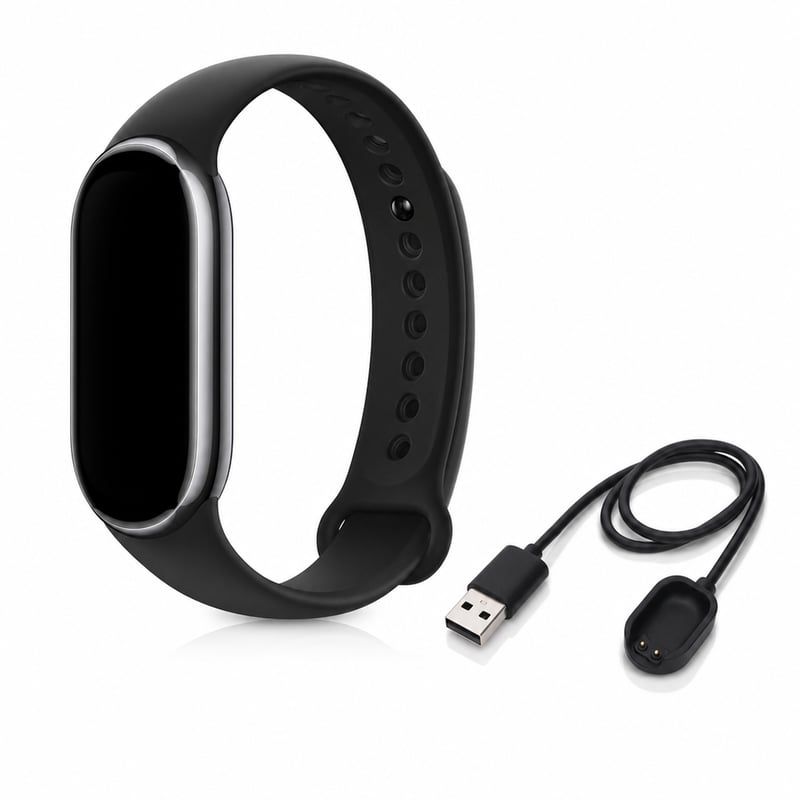 Brățară inteligentă Xiaomi Smart Band 8, ecran AMOLED de 1,62", autonomie 16 zile — defectă, pentru piese: nu pornește (stare: vezi imaginea 2)