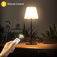 Hordozható LED asztali lámpa - Kültéri, vízálló, RGB színváltós, akkus Ecvivk éjjeli fény 3