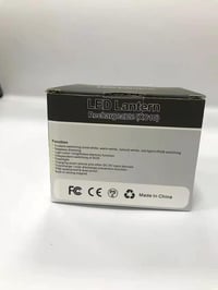 Tölthető RGB LED kempinglámpa 5200mAh, 6 fényerő, mágnessel - Túrázáshoz 10