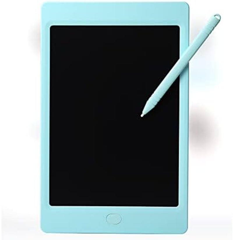 J&J 10 colos LCD rajztábla, kék - Digitális jegyzetfüzet iskolába, irodába