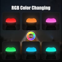 Tölthető RGB LED kempinglámpa 5200mAh, 6 fényerő, mágnessel - Túrázáshoz 4
