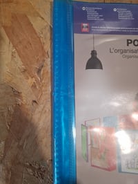 Oxford Polyvision A4 mapa za dokumente s 30 prozirnih džepova (kapacitet 60 listova), polipropilenske korice, plava - izgrebana na nekoliko mjesta (stanje: vidi 2. sliku) 3
