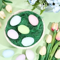 Shappy 100g Zöld Műfű Húsvéti Kosár Dekoráció és Tojásdíszítő Kellék 7