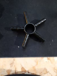 Bază în formă de stea pentru scaun directorial de birou ergonomic COLAMY - Bază rotativă cu 5 brațe, negru, piesă de schimb pentru baza scaunului 2