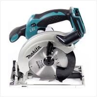 Makita DSS611Z 18V Akkumulátoros Körfűrész, LXT Sorozat, 3700 RPM, 165mm Fűrészlap, Kék/Ezüst, Csak Géptest 10