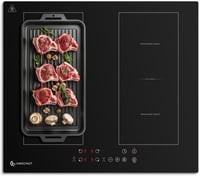 AMZCHEF 60 cm Indukciós Főzőlap 4 Zónás Flex Technológiával és Boost Funkcióval 1