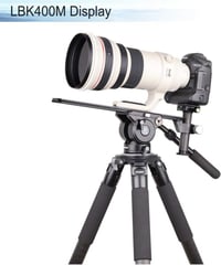 Manfrotto Telefotó Lencsetartó Csipesz Hidraulikus Állványfejhez 5