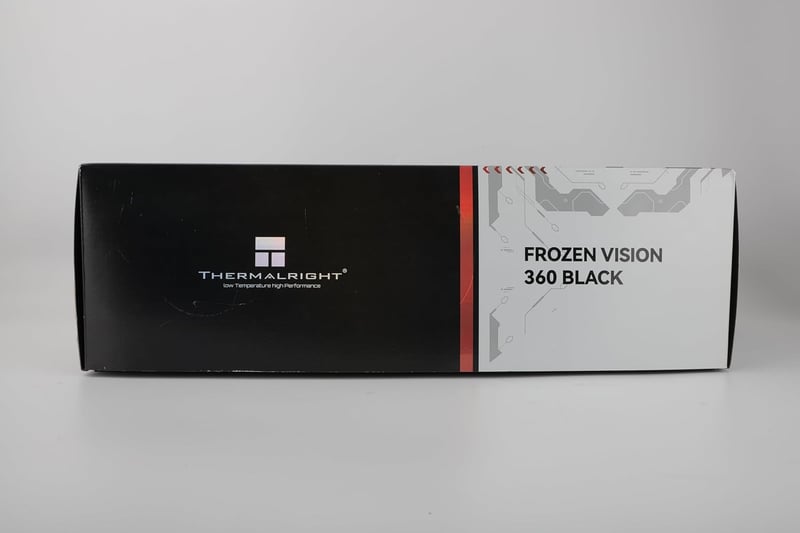Thermalright Frozen Vision 360 Fekete Vízhűtéses CPU Hűtő LCD Kijelzővel AMD/Intel
