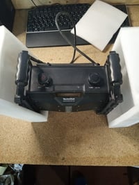 TechniSat DIGITRADIO 230 OD DAB+ građevinski radio Bluetooth USB AUX 2x6W stereo zvučnik s baterijom crni rabljeni 3