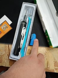 Stim-U-Dent ultrazvučni set za njegu zubi pasa s LED svjetlom, uređaj za uklanjanje kamenca i naslaga, naprstak za čišćenje zubi — rabljeno (stanje: vidi 2. sliku) 3