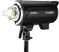 Godox DP600III Professzionális Stúdió Vaku 600Ws Bowens Rögzítéssel, 1mp Újratöltési Idő, GN80, 5600K, 150W Állítható Lámpa Esküvői Portré F 1