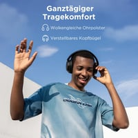 1MORE SonoFlow SE Bluetooth Fejhallgató - Aktív Zajszűrés, 70 Órás Üzemidő, Gyorstöltés, Mikrofon, Mély Basszus, EQ Beállítások 6