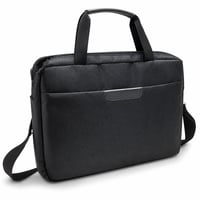 Geantă laptop Waytex 71016 de 17,3 inchi, negru — defectă, funcțională parțial: lipsesc 2 fermoare superioare, ruptură pe o parte (stare: vezi a 2-a imagine) 1