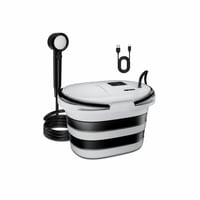 Duș de camping Spopal cu pompă încorporată de 13000 mAh și rezervor de 20 litri — fără suport pentru duș și fără burete de baie (stare: vezi a 2-a imagine) 1