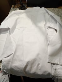 Kwon Song taekwondo kimono uniseks bijeli 180 cm za djecu i odrasle, odjeća za borilačke vještine 3