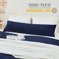Vielit sötétkék oldaltámasztó párnahuzat szett, 40x145 cm, öko-tanúsítvánnyal 3