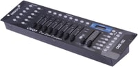 Lixada DMX 512 Fényvezérlő Konzol 192 Csatornával - Színpadi Lámpákhoz, Mozgó Fejekhez, DJ Felszereléshez, Partikhoz, 19" Rack Kompatibilis 1