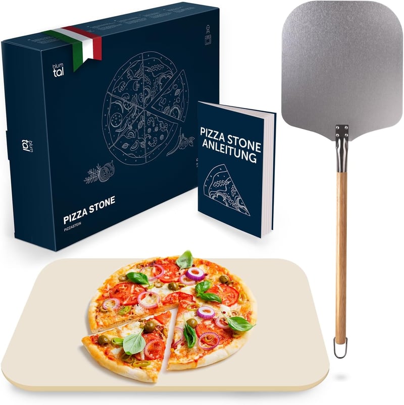 Blumtal 900°C-ig hőálló cordierit pizzakő sütőhöz és grillhez