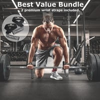 VIKINGSTRENGTH Prémium Súlyemelő Öv Edzőpántokkal - Férfi és Női Erőemelő Öv Guggoláshoz, Felhúzáshoz, CrossFit Edzéshez, M-4XL + V-Strength 4
