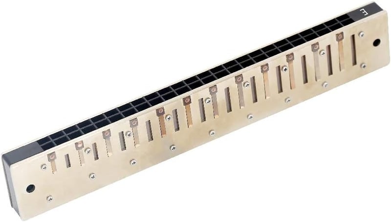 East Top E-hangolású 24 lyukú tremolo szájharmonika, profi hangszer zenészeknek