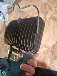 Lampă de lucru cu LED GZYZ pentru acumulator Makita 18V, 90W, 7500LM, proiector fără fir cu port USB și Type-C pentru camping, garaj și grădină 6