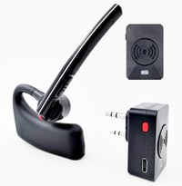 Baofeng UV-82, UV-5R, BF-888S rádiókhoz Bluetooth PTT fülhallgató és mikrofon 1