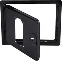 Fekete vas érmeajtó játékgépekhez - 19,5 x 18 cm-es kerettel 9