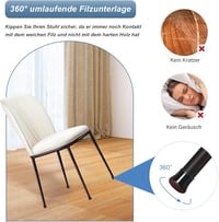 YOZON 20 db Fekete Szilikon Székláb Védő - Nagy Méretű Padlóvédő Sapka Filc Betéttel, 30-40 mm Átmérőjű Kerek Bútorlábakhoz 2