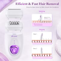 Philips 2 az 1-ben női epilátor és borotva LED fénnyel, arcra és lábra 6