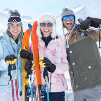 OZERO XXL Téli Síkesztyű Férfiaknak és Nőknek - Snowboard, Motorozás, Síelés - Vízálló Meleg Kézvédő 5