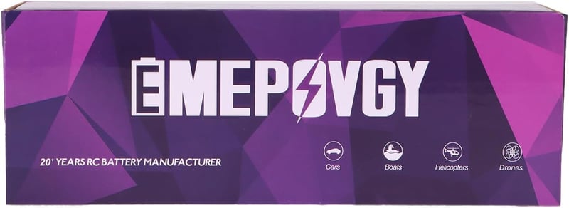 EMEPOVGY 11,1V 5200mAh RC akkumulátor csomag, EC5 csatlakozóval, 2db
