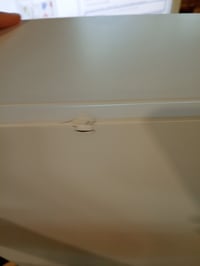 Măsuță de înfășat pliabilă de perete Badabulle Plouf cu raft și salteluță — înveliș uzat, crăpat, lovit (stare: vezi poza nr. 2) 6