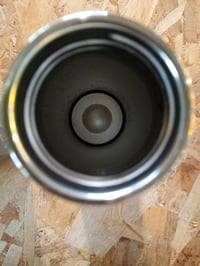 Termoska z nehrdzavejúcej ocele Super Sparrow s viečkom so slamkou, 750 ml, žltá, dvojstenná — použitá (stav: pozri 2. obrázok) 2