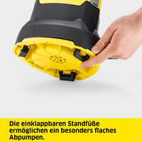 Kärcher SP 9.000 Lapos Merülőszivattyú 9000 l/h - Szennyezett Vízhez, 7m Merülési Mélység, 5mm Szemcseméretig, 1mm Maradékvíz Magasság 5