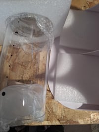 Relaxdays dvostruki dozator za žitarice, pahuljice i grickalice, plastični, bijeli, 1 kom - napuknuta glavna jedinica (stanje: vidi 2. sliku) 3