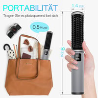 iTayga 2in1 Vezeték Nélküli Hajsimító Kefe, USB Tölthető, Utazáshoz 6