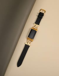 Fitbit Charge 6/5 Vékony Bőrszíj Nőknek - Wearlizer Csereszíj D-Csattal 4