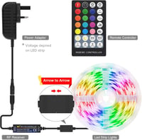 BTF-LIGHTING 5 Pin RGBW LED Szalag Távirányító - 28 Gombos RF Vezérlő RGB+Fehér LED Szalaghoz 5050 SMD DC12V/24V 2