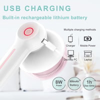 Elektromos Bolytalanító USB Töltéssel - 2 Pótfejjel Ruhákhoz, Pulóverekhez 3