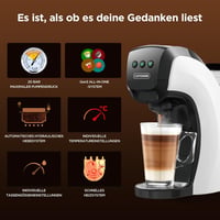 CAPXSNOB Warriors1 5 az 1-ben Kapszulás Kávéfőző - Nespresso, Dolce Gusto, Lavazza Kompatibilis, 20 Bar, 0,8L, Automata Mini Kávégép Otthonr 5