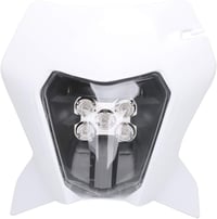 Faro One LED Pro Motoros Első Fényszóró KTM EXC EXCF SX SXF XC XCF XCW XCFW Modellekhez 125-530 Köbcentiméter Fehér Színben 3